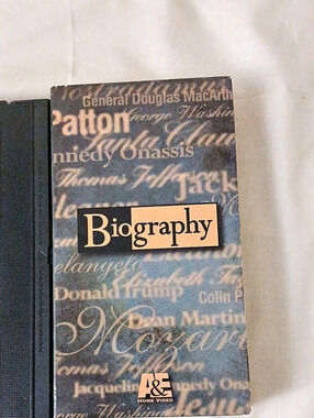 A&E Biography VHS Video Cassette